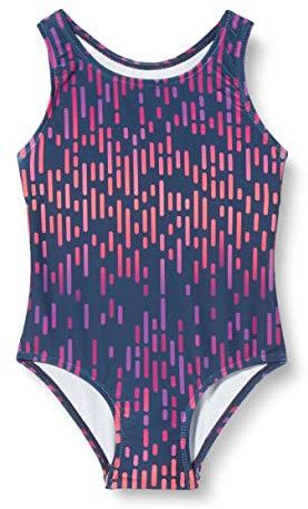 Playshoes UV-Schutz Badeanzug Mädchen Schwimmanzug Badebekleidung, allover, 122/128