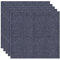 Teppichfliese Selbstklebend, 11Pcs Teppichfliesen Vienna Selbstliegend, 30x30cm Bodenbelag aus Nadelfilz, Selbstliegend Bodenfliesen Teppich (Dark Gray-30cm)