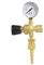 Gas Bottle Regulator,120 Bar Micro Pressure Reducer Gas Bottle Regulator with Gauge CO2 MIG TIG Welding