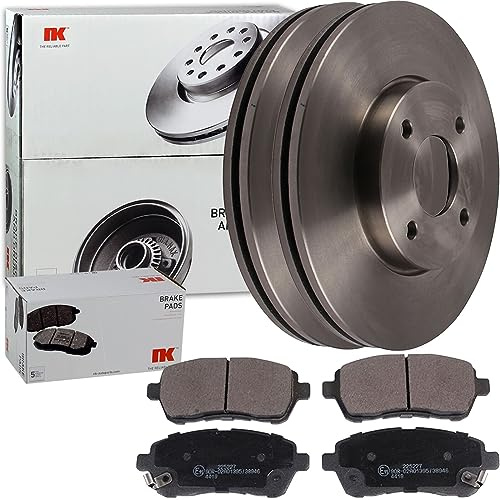 NK Bremsscheiben 258mm + Beläge vorne für Fiesta 6 VI MK6 Bj 2008-2017