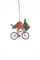 Shoeless Joe Weihnachtsbaumschmuck Rotkehlchen auf Fahrrad