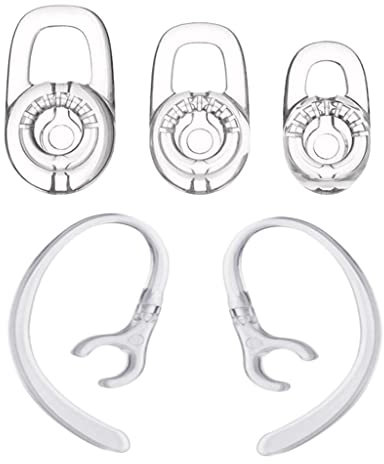 Tiuimk Almohadillas de silicona con gancho giratorio de 360 grados para Plantronics M70