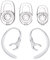 Tiuimk Almohadillas de silicona con gancho giratorio de 360 grados para Plantronics M70