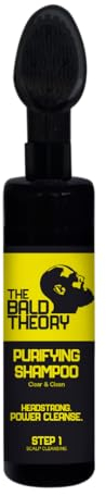 The Bold Theory Kopfhaut Shampoo ohne SLS, pflegendes Glatzenshampoo mit Salicylsäure, Ceramiden, Hyaluronsäure, Niacinamide, Bio Aloe Vera und Teebaum, Scalp Treatment, optimale Glatzenpflege