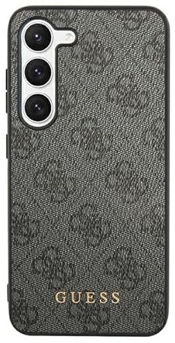 Guess GUHCS24MG4GFGR Hülle für S24+ S926 Schwarz hardcase 4G Metal Gold Logo
