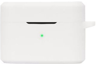 TingYR Earphone Case for Skullcandy DIME 3, Ceamless Fit Protection, Shockproof And Scratch-Resistant, LED Visible, Earphone case for Skullcandy DIME 3.(White)