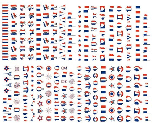 Autocollants,Autocollants pour ongles,Autocollant pour la conception d’art des ongles | Fournitures d'ongles auto-adhésives en forme de drapeau français pour femmes, pour Salons de manucure,