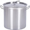 Euro Tische Gastronomie Kochtopf groß Suppentopf - Ø 55 x 55 cm Edelstahl Kochtöpfe 130l - ideal geeignet für ALLE Herdarten & große Küchen - Gastro Kochtopf set Topfset edelstahl Topf groß