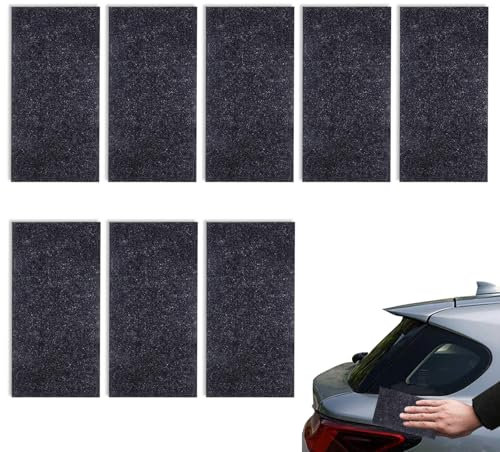 Nanosparkle Reinigungstuch, 8 Stück, Nanosparkle, Grau, Nano Magic Cloth für Autolack, Wasserflecken, Oberflächenkratzer, 2024 Upgrade, Mehrzweck, einfach zu reparieren