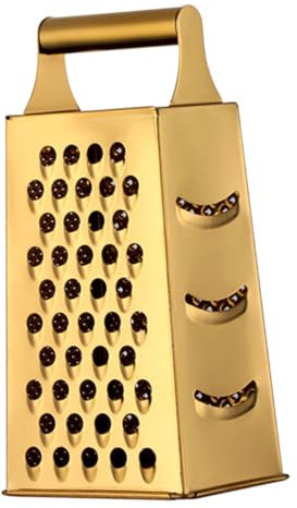 BEBEMOKO Küchen Gemüseschneider Edelstahlreibe Reibe Für Gemüse Obst Cutter Werkzeug Mit Rutschfestem Griff Einfach Zu Reinigen