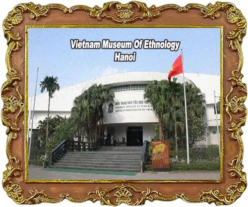 Museum of Ethnology Hanoi Vietnam Travel Souvenir Fridge Magnet City Attractions Refrigerator Magnet