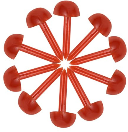 KONTONTY 200 Pezzi Naso Di Sicurezza Per Animali Di Peluche Fai Da Te Naso Di Plastica Per Bambole Uncinetto Di Sicurezza Triangolari Simulati Per Giocattoli Di Peluche Fatti A Mano