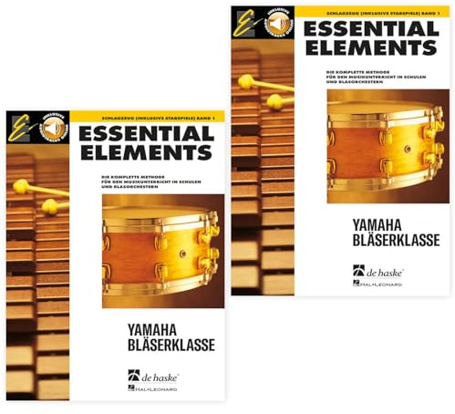 Essential Elements Band 1 - Schlagzeug | für den Musikunterricht in Schulen und Blasorchestern | Doppelpack | 9789043170826 | Pianobleistifte