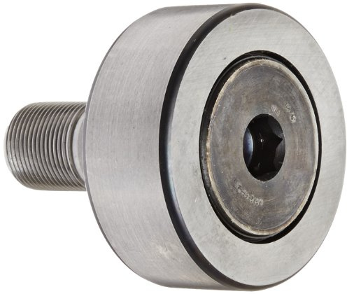 INA KR72PP Nockenfalter, Bolzen-Typ, versiegelt, metrisch, Stahl, 72 mm Rollendurchmesser, 29 mm Rollenbreite, 49,5 mm Bolzenlänge, 80 mm Gesamtlänge, 24 mm Bolzendurchmesser