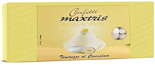 Confetti Maxtris, Confetti Italiani di MANDORLA, DELIZIA al LIMONE, 1 Kg.