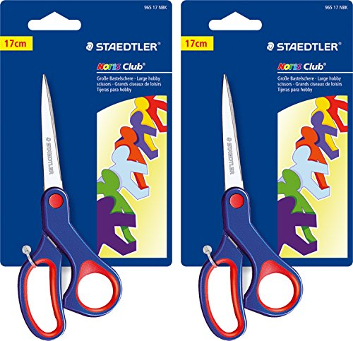 Staedtler Bastelschere Noris Club (Doppelpack 17cm)