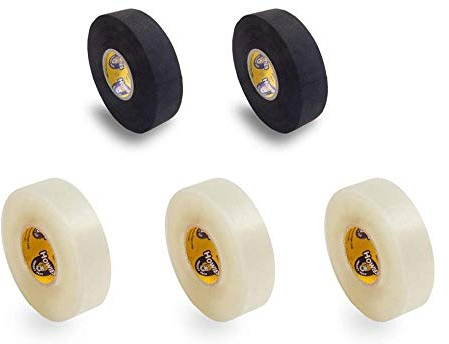 Howies 5 Pack (2-Black/3-Clear) Sportstape Combo
