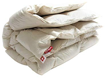 zizzz Enten Daunendecke 220x240 für 2 Personen - Made in Germany - NoMite & Downpass Zertifiziert - Bettdecke aus 90% Entendaunen / 10% Entenfedern mit sanfter Bio Baumwolle umhüllt