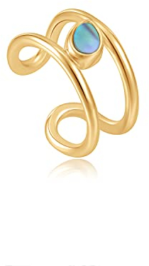 Ania Haie Pendientes Mujer E027-02G Plata de Ley 3 cm