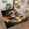 Großflächiger Teppich mit traditionellem Design Brüllender Tigerkopf 160x280CM (5'3''x9'2'')