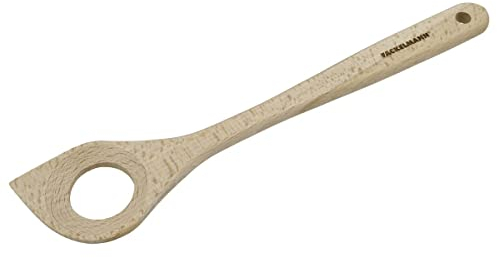 Fackelmann 31044 Cucchiaio Risotto in Legno, Utensile da Cucina FSC, 30 x 6,2 cm