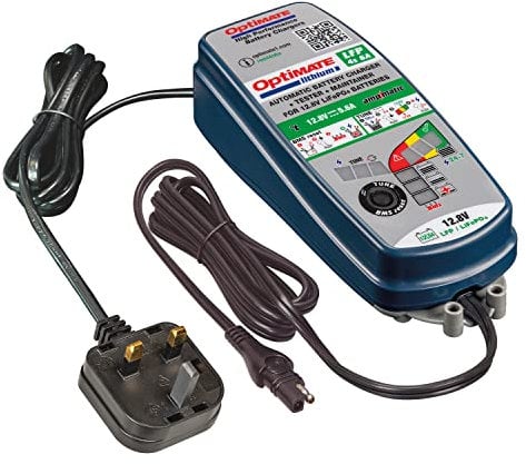 OptiMate Lithium 4s 6A 12V LiFePO4 Motorcycle Automatic Battery Charger Optimiser Maintainer