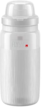 Elite Fly Tex MTB Bouteille d'eau Mixte, Transparent, 550 ML