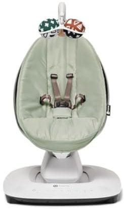4moms MamaRoo Multi-Motion Baby Swing, Bluetooth Enabled with 5 Unique Motions, Sage