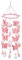 Kisangel 1Pc Krippe Ornament Bauernhaus Mobile Kinder Ball Baby Dekoration Wand Neugeborenen Hintergrund Hintergrund Warm Schmetterlinge Rustikale Ornamente Kinderzimmer Plüsch