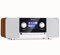 Auna Radio für Küche & Bad, Aufladbares DAB-Radio, DAB Plus Radio mit Bluetooth, Radio Batteriebetrieben mit DAB/DAB+/FM, TFT Display, Wecker, 5h Betrieb, Retro-Radio Klein, Radio mit Netzstecker 15W