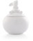 Arthur Court Sugar Bowl, White Stoneware, Setting Bunny Design on Lid, Durable and Easy to Clean - Whimsical and Elegant, Perfect for Tea or Coffee Time, Enhances Easter Table Décor, 325PBN