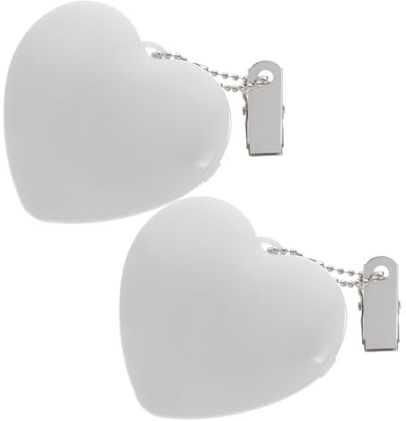 Angoily 2 Stück Herz Nachtlicht Handtaschen Lichter Praktisches Licht Mehrzweck Lichter Nachtlichter Leselicht LED Licht Handtaschen Lampen