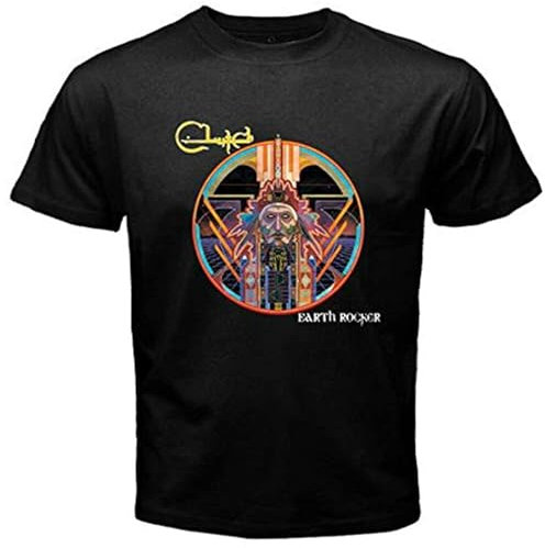Clutch Earth Rocker Rock Band Men's White Black T-Shirt Size XXL
