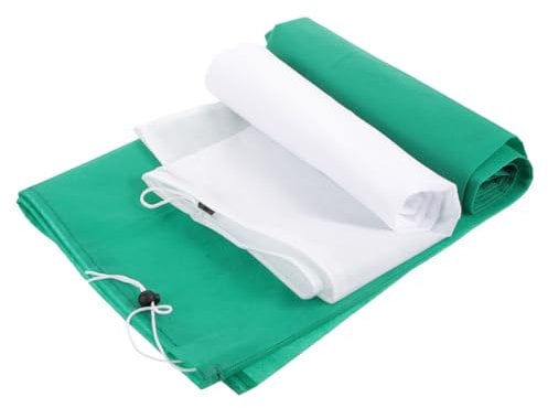 Yardenfun Lot De 2 Housses De Antigel pour Plantes D'extérieur en Non-tissé avec Cordon De Serrage