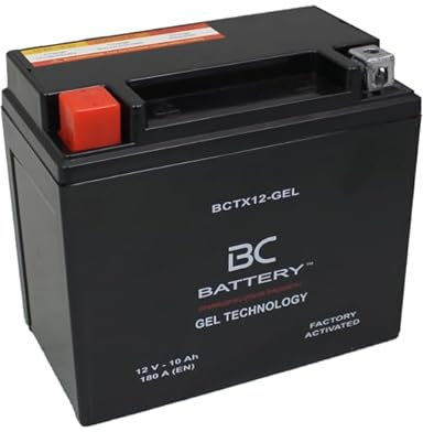 Batterie BC BATTERY YTX12-BS scellée gel moto scooter prête à l'emploi
