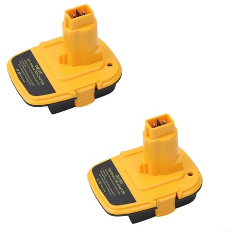 Cloudpower 2 Pcs DM18D Battery Adapter for Dewalt Convert 20V And 18V Li Ion Batteries for Replacing 18V Power Supply Converter Adapter Tools for Dewalt Charger