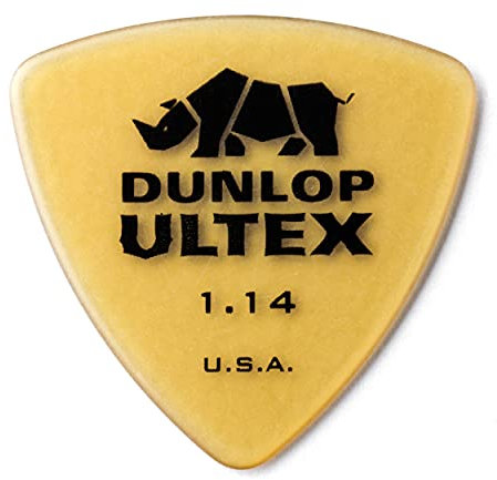 JIM DUNLOP Plektrum Ultex Triangel 1,14mm 72 Stück