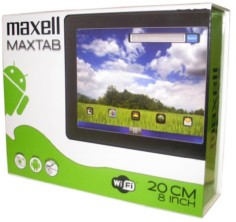 Maxell Tablet Maxtab 8 Pollici