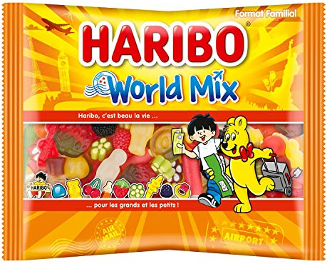 Haribo Bonbons World Mix - Le sachet de 500g