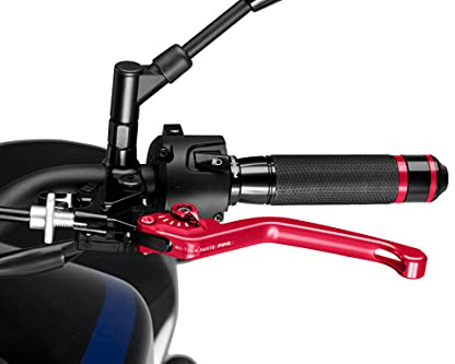 PUIG 220RR 3.0 clutch lever. Fixed red with selector Red