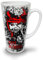Descansar En Piezas Zombi Paz Taza de café con leche 12/17oz