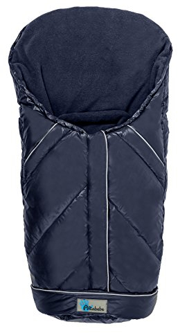 Altabebe (MT2003D-62 Daunenfußsack für Babyschale, Kinderwagennwanne, Winddicht, atmungsaktiv, Farbe: Marine-Marine