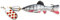 Blue Fox Vibrax Chaser 2 Plata