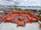 Corner Floor Sofa Seating Set, U Shaped Arabic Sofa Set, Oriental Floor Seating, Floor Cushions, Living Room Sectionals, Arabic Majlis Jalsa (U Sofas + Rug)