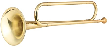VSOLS B Flat Bugle Call Trompete (Color : C Bugle Golden)