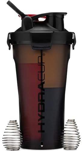 Hydra Cup Double Shaker Pro (noir mat, 1 pièce)