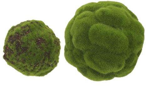 Zerodeko Topiary Dekorative 2 Pack Künstliche Grüne Moos Für Fisch Tank Hause Terrasse Dekorative
