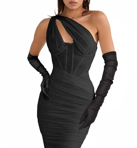 Yicelerate Women's Mesh Sheer Gloves,Lace Gloves For Women,Black Lace Gloves Super Long Costume Halloween for Weddings, Dance, Tea Parties, Halloween Costumes