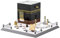 Fuleying Moschee Kaaba von Mekka Bausteine Bausatzï, 446PCS Landmark Klemmbausteine, Architektur Modellbau Spielzeug für Erwachsene Kinder Büro Heim Deko