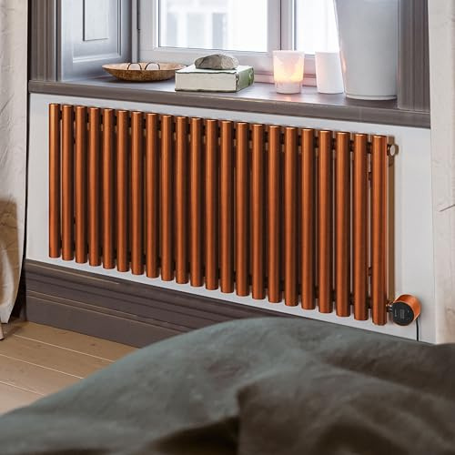 Electric Radiator (Wifi), Rolo Room E, 580h x 1195w(mm), 1 kw, True Copper